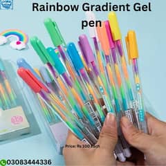 Rainbow Gradient Gel pen