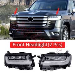 Toyota landcruiser 2022 /2023 lc300 headlight pair  genuine japan