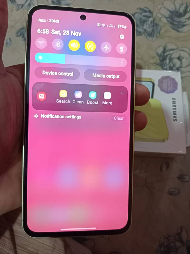 Samsung a55 11 mounth waranty 4