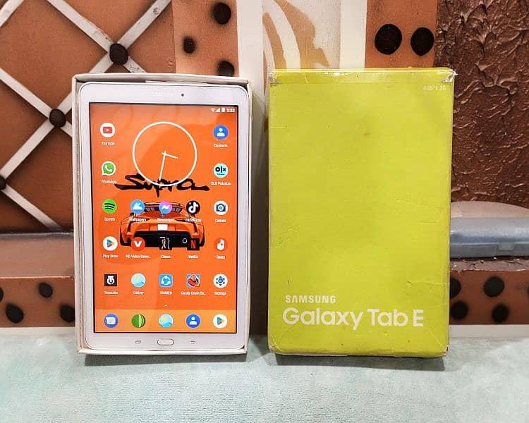 SAMSUNG GALAXY TAB E 10.1 UPGRADED VERSION 7.1 4