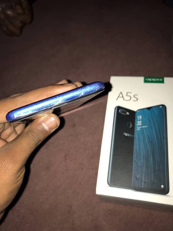 oppo A5s with box no open no repair all okay home use 7