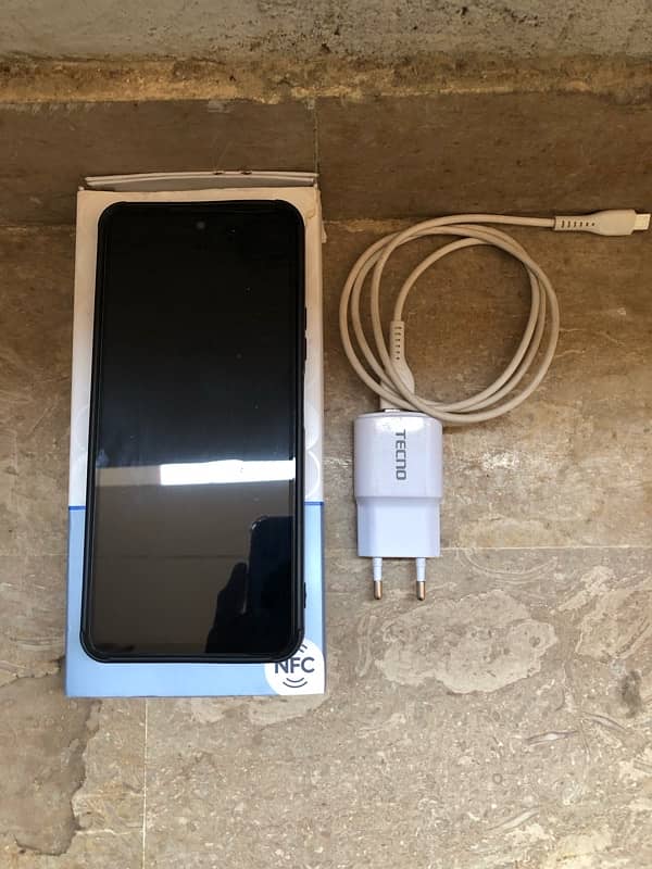 Tecno camon 19 neo mobile phone with box 7