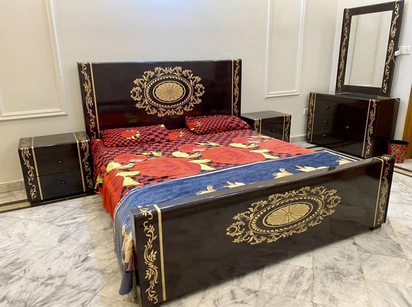 Brand New Solid Wood Bed Available in reasonable price 1