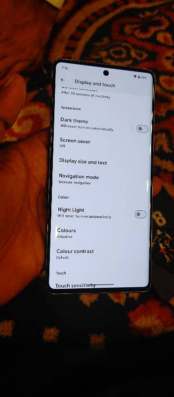 Google PiXel 7 Pro Oem Unlock Black Colour 7