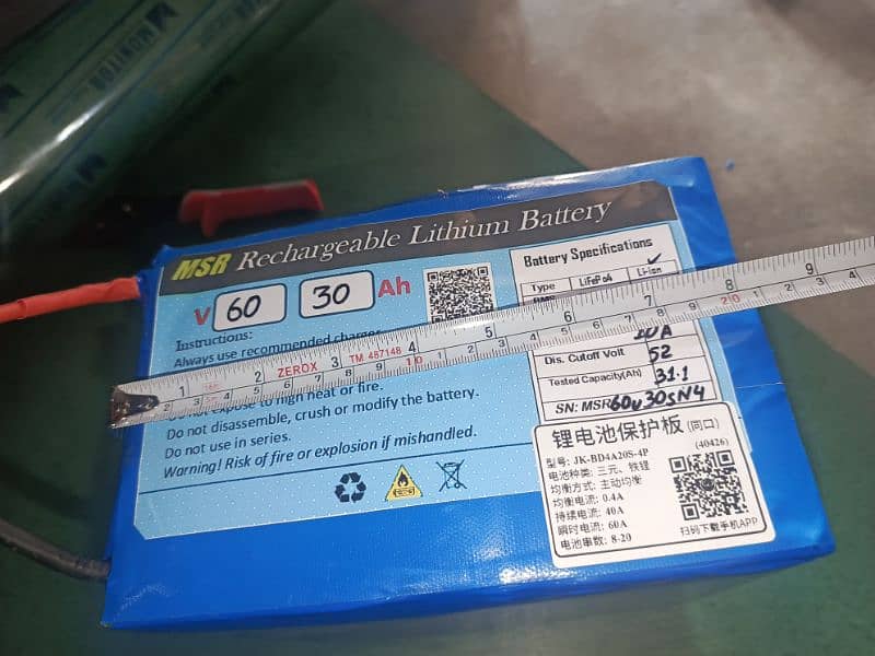 60v 30Ah Lithium battery 1