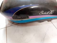 Genuine fuel tank Black Color