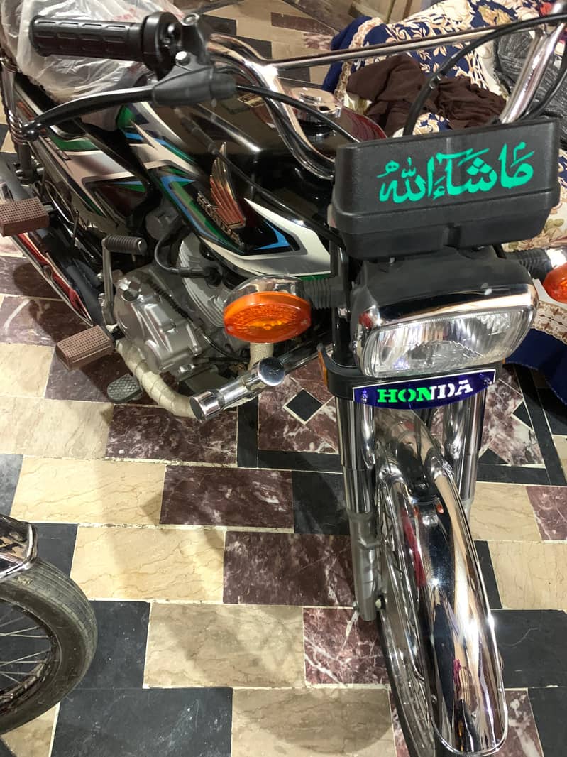 Honda CG 125 2023 for Sell with Sukkur Number 0