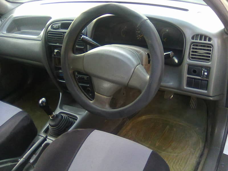 SUZUKI BALENO JXR MODEL 1999 WHITE COLOUR BEHTREEN CONDITION 1