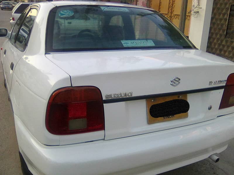 SUZUKI BALENO JXR MODEL 1999 WHITE COLOUR BEHTREEN CONDITION 11