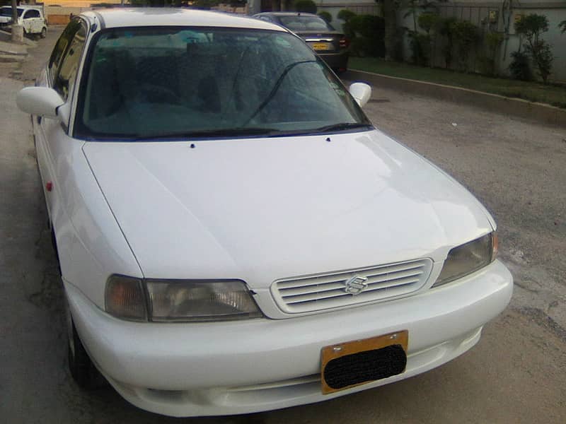 SUZUKI BALENO JXR MODEL 1999 WHITE COLOUR BEHTREEN CONDITION 16