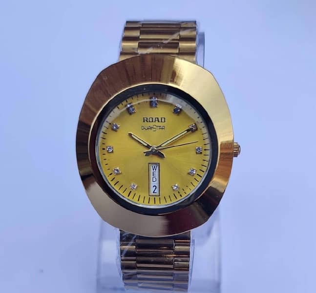 Men’s Formal Gold Analog Watch 0