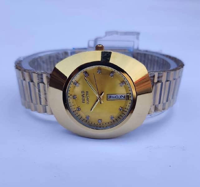 Men’s Formal Gold Analog Watch 2