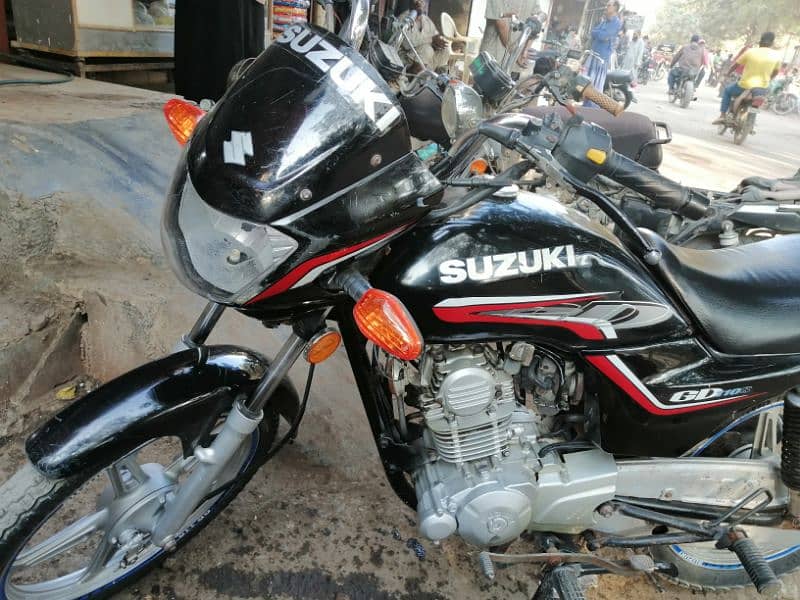 Suzuki GD 110 Karachi 2017 model 4