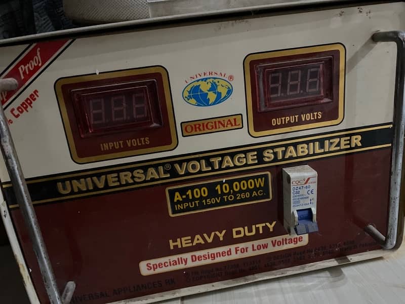 universal voltage stabilizer 0