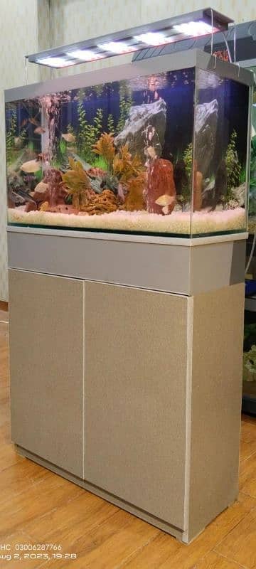 cabinet trolley aquarium 1