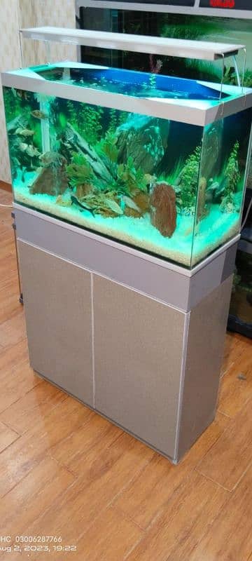 cabinet trolley aquarium 8