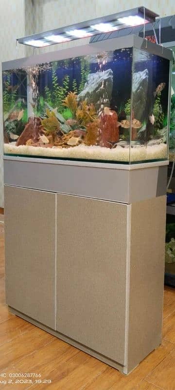 cabinet trolley aquarium 0