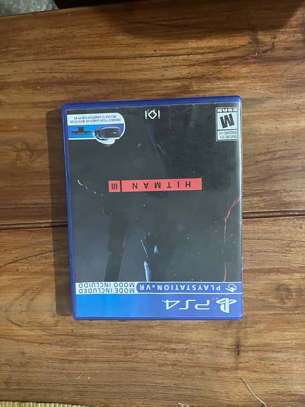 PS4 GAME (also workable for PS5): HITMAN III 2