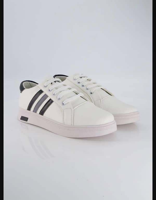 Trendy Leather Casual Sneakers with Free home delivery 0