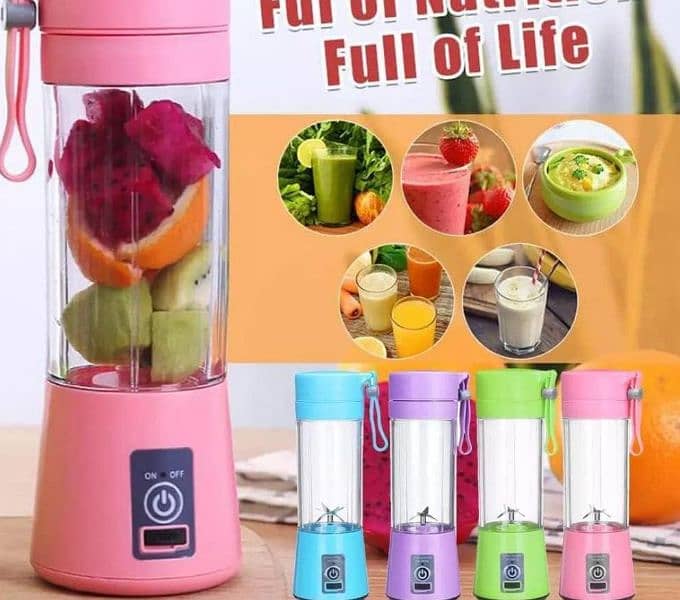 Rechargable juicer blender 2