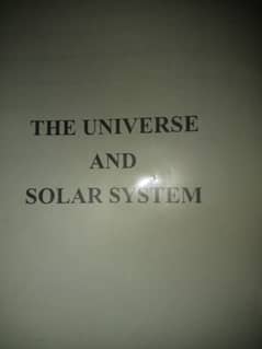 The universe and solar system