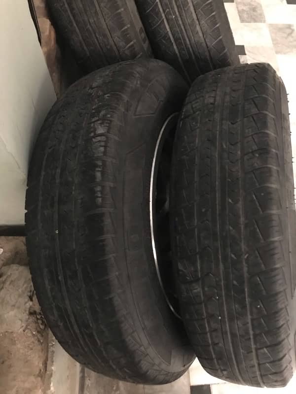 Alloy Rims and tyres 13 size 3