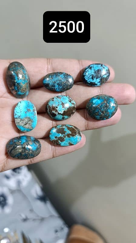 Hussaini Feroza and Metallic Feroza Stone 0