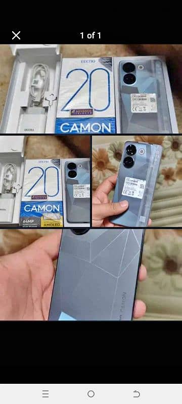 tecno camon 20 pro just like brand new 0