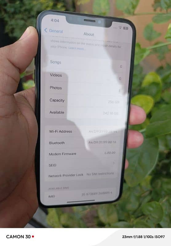 iphone xs max 256gb pta 1