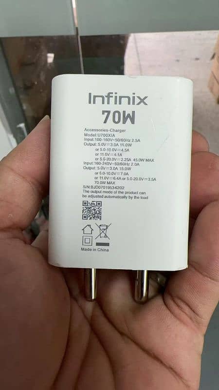 infinix techno 18W 45W 70W available 100% original 2