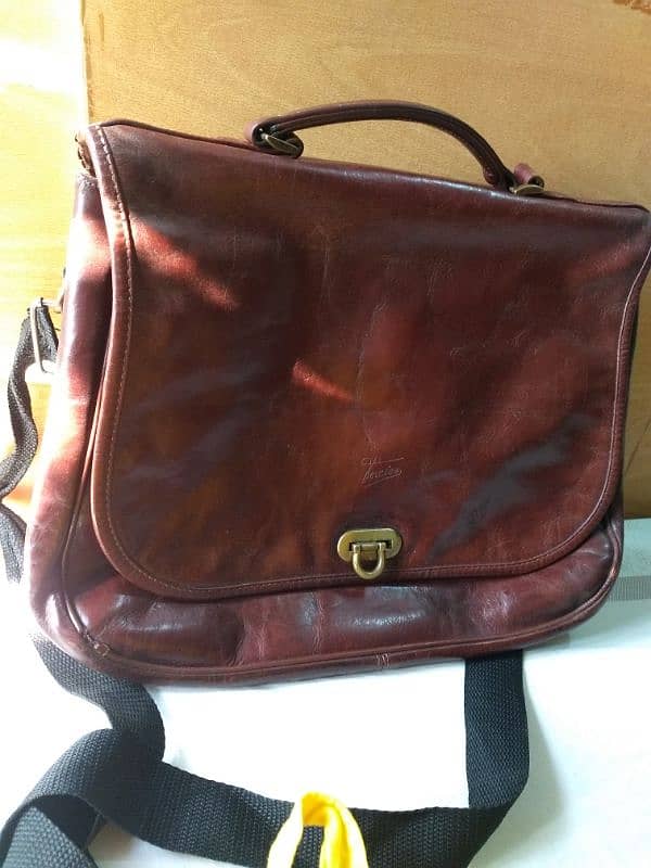 Original Vintage Leather Bag for sale 0