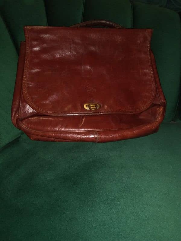 Original Vintage Leather Bag for sale 7