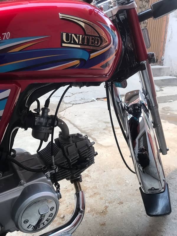 United 2024 model brand new bike for sale ISB 3 digit No 9