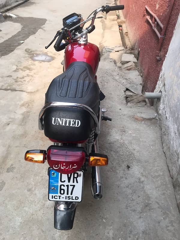 United 2024 model brand new bike for sale ISB 3 digit No 12