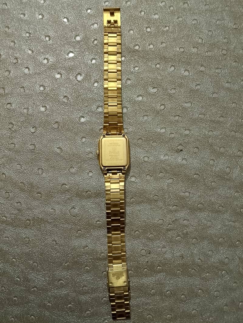 Swistar 22k gold Electroplated woman watch 4