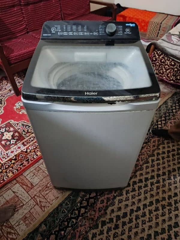 automatic used Haier washing machine for sale 1