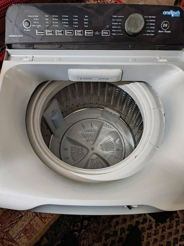 automatic used Haier washing machine for sale 4