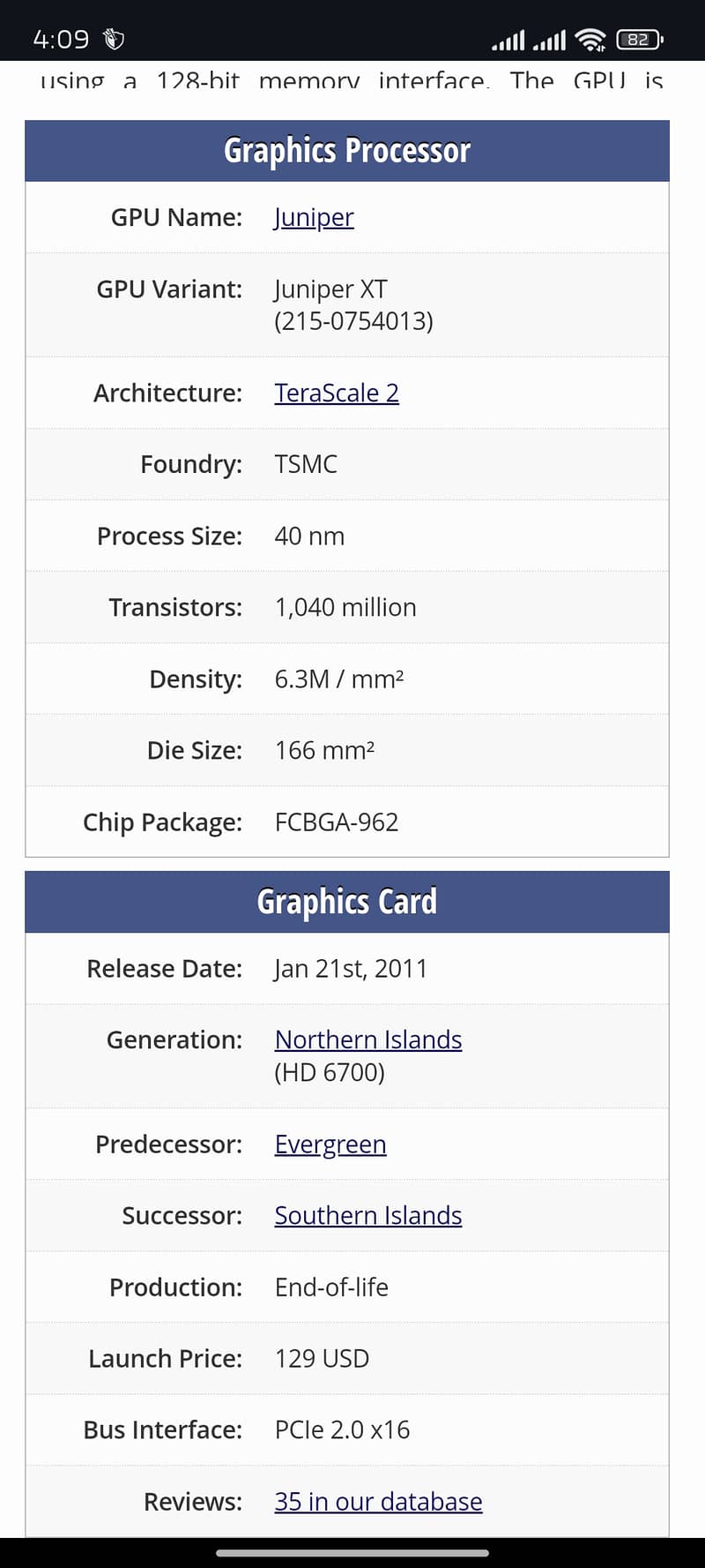 Amd Radeon HD 6770 1 Gb ddr5 128 Bit Powerful Graphic card 8