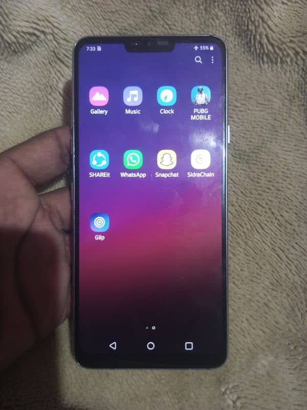 LG g7 thinq Non PTA. 4GB/64GB . whatsap 0341=710=6898 exchange possible 4