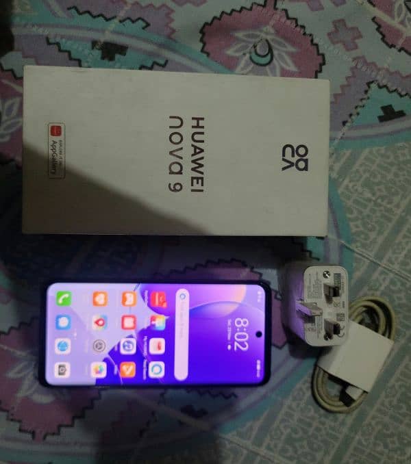 Huawei Nova 9 non pta with box 10/10 1