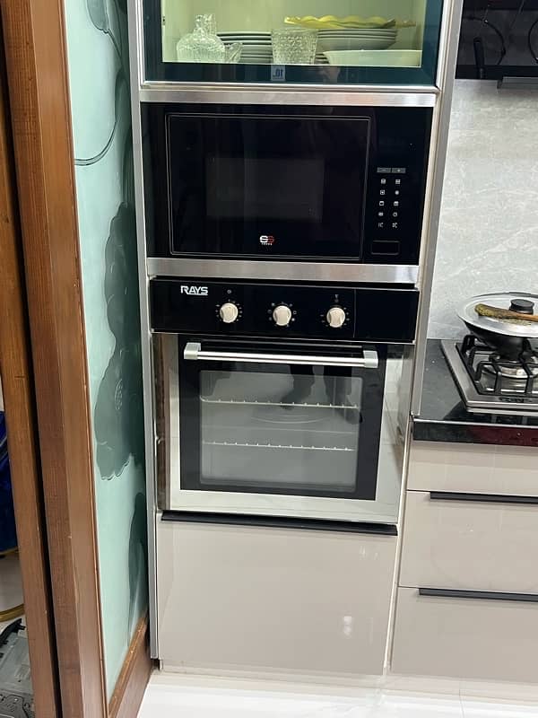 Rays electric oven built in 3