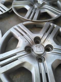 Honda city wheel covers for in brand new conditions .