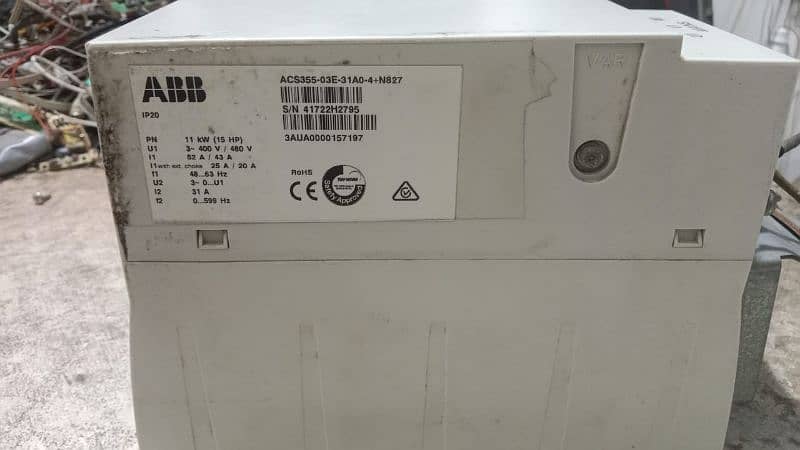 ABB ACS355 11kW 400V 3ph AC Inverter Drive, DBr, STO, C3 EMC 3