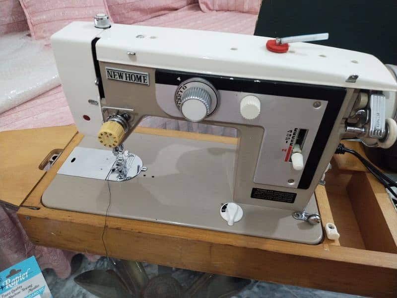 JANOME sewing machine company genome USA England 13