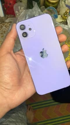 iphone 12 body (purple)