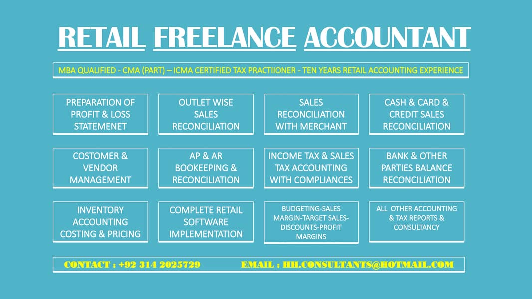 Freelance Accountant/Tax Consultant/ERP 2