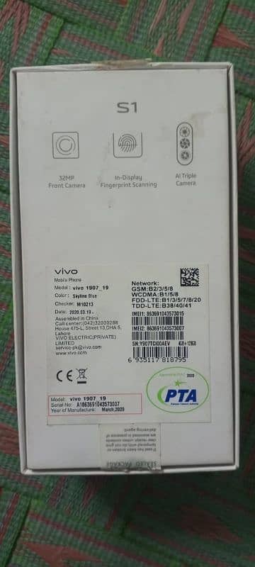 Vivo S1 with Box 4