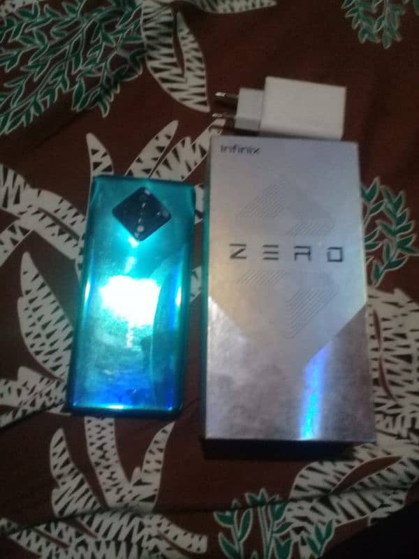 infinix zero 8 (8/128) with box and charger 5