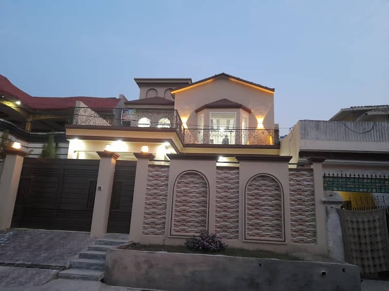 Luxury 1 Kanal Spanish Villa for Sale in ASC Colony E-Block | Brand New A++ Construction 0