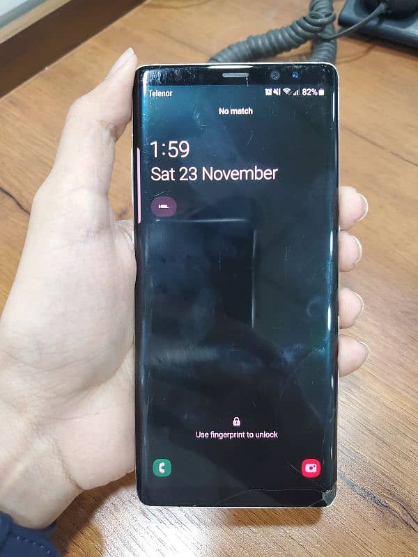 samsung note 8 pta with box 2